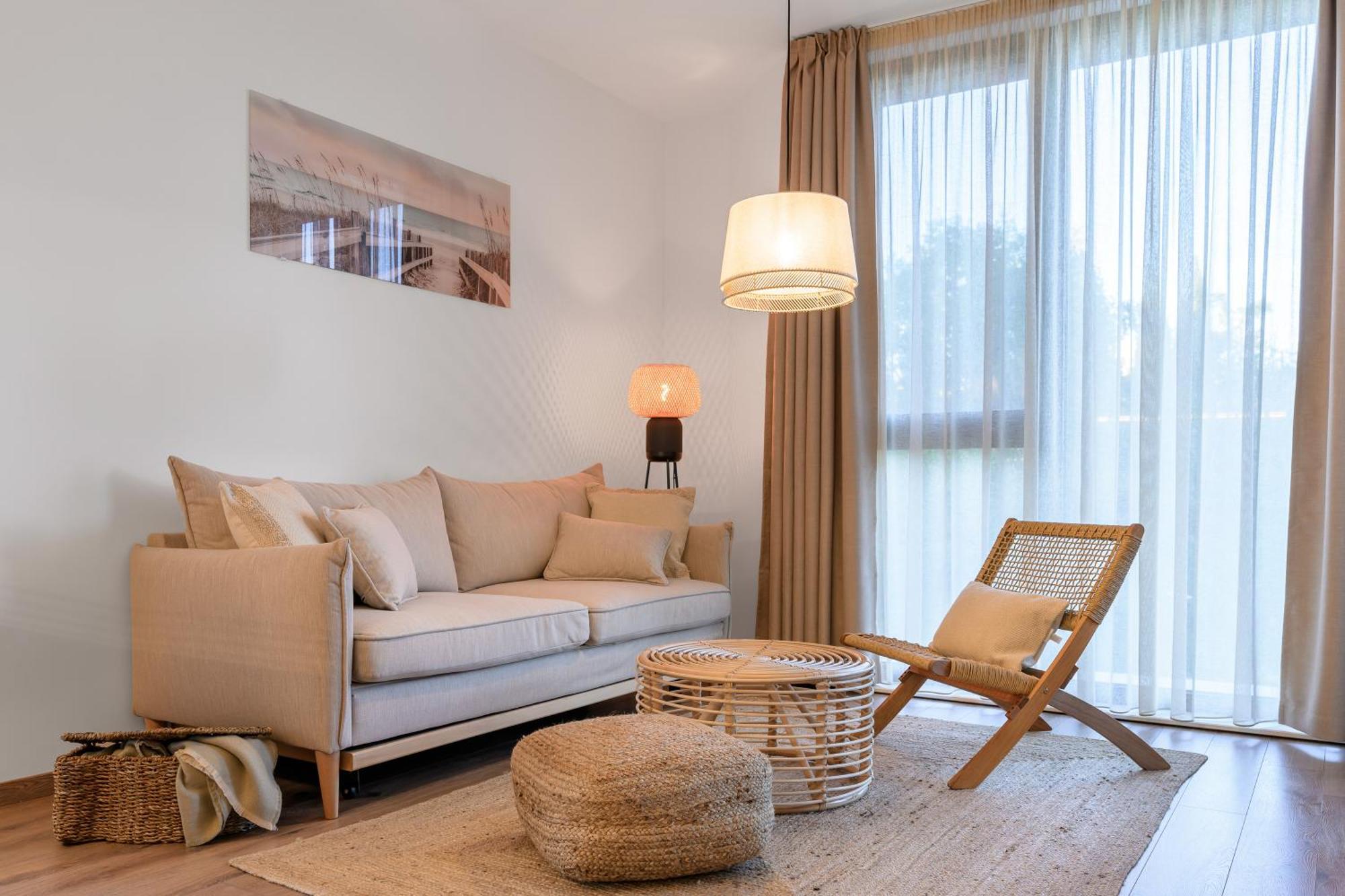 Boho Sea View One-Bedroom Pool & Spa Apartment セインツ・コンスタンティン＆ヘレナ エクステリア 写真